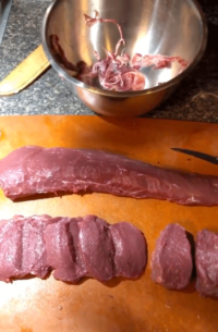 Venison backstraps